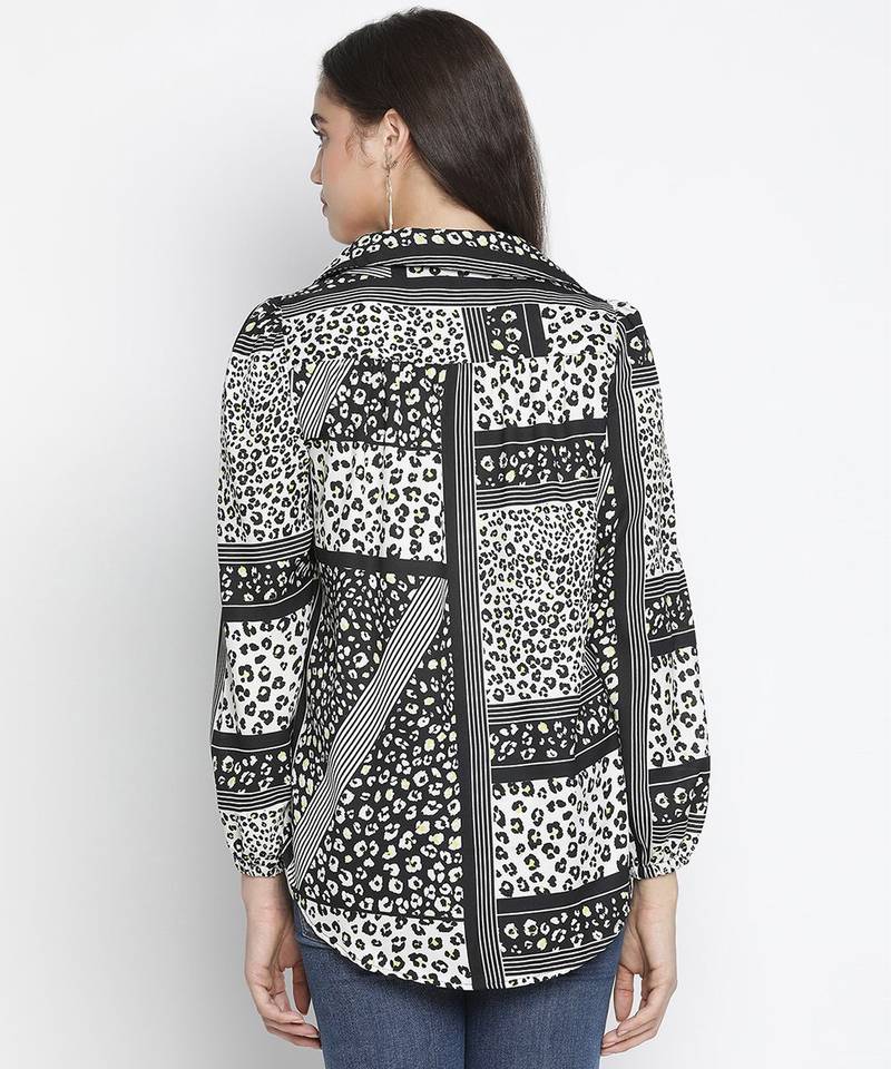Brio animal printed chic women top
