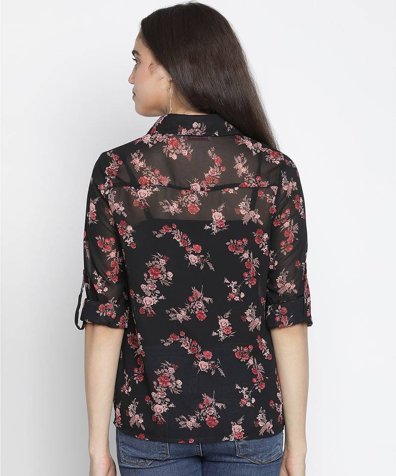 Kairos floral print elegant women Shirt