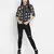 Meraki check print smart women Shirt