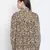 Sulit happy brown animal print women shirt