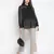 Embraced black sleek women Shirt