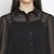 Embraced black sleek women Shirt