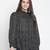 Sophic black dot print majestic women Shirt