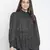 Sophic black dot print majestic women Shirt