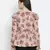 Crispy Brown floral print smocked women top