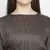 Rissser solid brown alluring women smocked dress