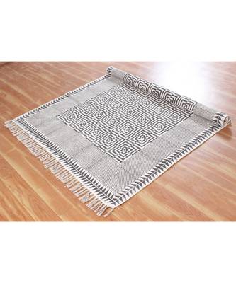 10x18 Ft Rug For Lounge Decor Handmade Cotton Dhurrie Area Rug Bohemian Kilims 3