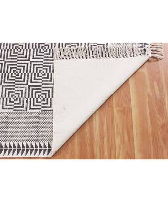 10x18 Ft Rug For Lounge Decor Handmade Cotton Dhurrie Area Rug Bohemian Kilims 6