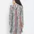 Fragrant stylish printed women ruffle dress