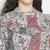 Fragrant stylish printed women ruffle dress