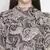 Luxuriant printed modiBL women ruffle dress