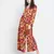 Frazil floral print vougue women jumpsuit
