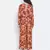 Frazil floral print vougue women jumpsuit