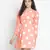 Charvic polka print adrobale women puff sleeve dress