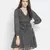 Greyntic hot black women tie knot  dress