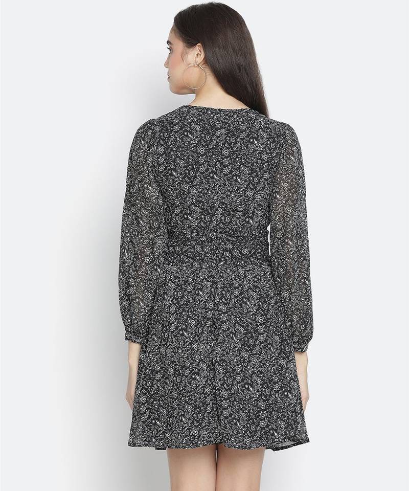 Greyntic hot black women tie knot  dress