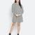Ghee- whiz Printed charming button-down  women dress