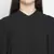 Soild black mania button- down women dress