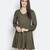 Mombo khaki colour starling women dress