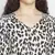 Scandlous animal print dazzling women dress