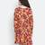 Winds of flower trendy women dress