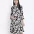 Aroma floral print maternity dress