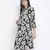 Aroma floral print maternity dress