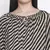 Linear line print maternity top