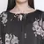Thrilled black floral print maternity top