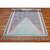 4x7 Ft Hand Block Printed Cotton Dhurrie Handmade Area Rug Morden Style