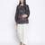 Jerry Black floral print maternity top