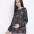 Jerry Black floral print maternity top