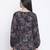 Jerry Black floral print maternity top