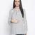 Stripes white color maternity top