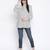 Stripes white color maternity top