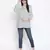 Stripes white color maternity top