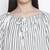 Stripes white color maternity top