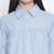 Glowing Blue materity shirt