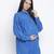 Cambridge blue maternity shirt
