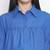 Cambridge blue maternity shirt