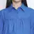 Cambridge blue maternity shirt