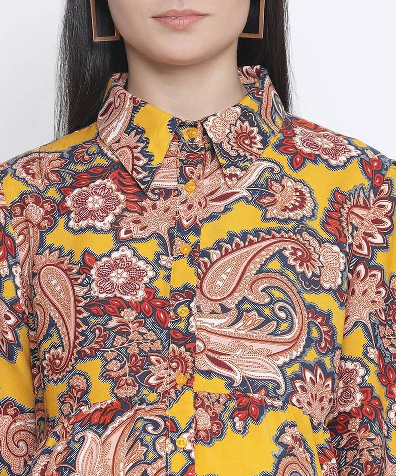 Beezy sunshine abstarct print maternity dress