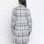 Elation checker print maternity dress