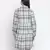Elation checker print maternity dress