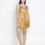 Aromatic satin print esay women nightwear dress