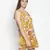 Aromatic satin print esay women nightwear dress