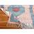 2.6x8 Ft Handmade Cotton Dhurrie Area Rugs Hand Block Printed Rug Outdoor Yoga Carpet Flatwoven