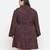Mosh animal print wine colour plus size women dress