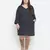 Dot print stylish plus size dress