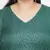 Heavenly Green printed plus size dress